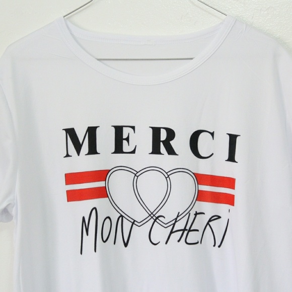 Merci Graphic T-Shirt - Picture 4 of 5